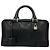 Loewe Amazona 28 Handtasche aus schwarzem Leder