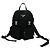 Saffiano Sac à dos Prada avec logo triangle Noir