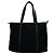Prada Triangle Logo Hardware Tote Bag Black - view 3