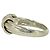 Autre Marque Anello Tiffany Vintage Signature Band Ring Argento - vista 4