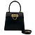 Gancini Salvatore Ferragamo Borsa a mano/Borsa a tracolla 2-Way in pelle nera Nero