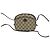 Gucci Vintage GG Pattern Mini-Schultertasche aus Leder Braun