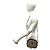 Gucci Vintage GG Pattern Mini-Schultertasche aus Leder Braun - Ansicht 2