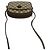 Gucci Vintage GG Pattern Mini-Schultertasche aus Leder Braun - Ansicht 4