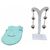 Autre Marque Tiffany & Co. HardWear Triple Drop Ohrringe Silber - Ansicht 2