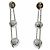 Autre Marque Tiffany & Co. HardWear Triple Drop Ohrringe Silber - Ansicht 4
