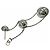 Autre Marque Tiffany & Co. HardWear Triple Drop Ohrringe Silber - Ansicht 5