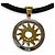 Bulgari BVLGARI Tondo Sun Halskette Silber Golden - Ansicht 4