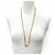 Céline Celine Vintage Triomphe Chain Armband Halskette 2-in-1 Golden - Ansicht 2