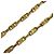 Céline Celine Vintage Triomphe Chain Armband Halskette 2-in-1 Golden - Ansicht 5
