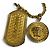 Collana a catena Versace DG14698 Medusa Dog Tag D'oro - vista 6