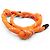 Pulseira com pingente laranja Miu Miu - vista 2