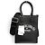 Borsa a tracolla piccola in pelle Dolce & Gabbana Mini Tote Nero