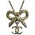 Collar accesorio 2-Way Chanel B25K Coco Mark Ribbon Dorado