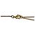 Collar accesorio 2-Way Chanel B25K Coco Mark Ribbon Dorado - vista 8