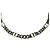 Christian Dior Dior Homme N1574HOMMT Collana a Maglie CD Icon Argento