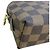 Louis Vuitton Pochette Cosmetic Makeup Pouch Marrom Damier ebene - vista 5