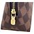 Louis Vuitton Pochette Cosmetic Makeup Pouch Marrom Damier ebene - vista 6