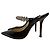 Jimmy Choo Bing 100 Mules de Charol con Correa de Cristal Negro