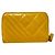 Chanel Matelassé Card Case in Yellow Leather - view 2