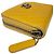 Chanel Matelassé Card Case in Yellow Leather - view 9