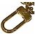 Llavero Louis Vuitton Micro Charm LV Iconic Dorado - vista 5