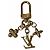 Llavero Louis Vuitton Micro Charm LV Iconic Dorado - vista 6