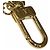 Llavero Louis Vuitton Micro Charm LV Iconic Dorado - vista 7