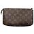 Louis Vuitton Pochette Accessoires Handbag Pouch Braun - Ansicht 2