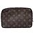 Louis Vuitton Trousses Toilette 23 Handbag Pouch Castaño - vista 2