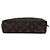 Louis Vuitton Trousses Toilette 23 Handbag Pouch Castaño - vista 4