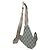 Sac Saddle Dior en toile CD Diamond et cuir de veau Gris Marron - vue 2