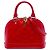 Louis Vuitton Red Monogram Vernis Alma BB Rosso