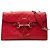 Bolso de hombro Gucci Emily Guccissima rojo Medium Roja