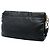 Fendi Mia Flap Crossbody in pelle d'agnello stropicciata nera Large Nero - vista 2