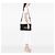 Fendi Mia Flap Crossbody in pelle d'agnello stropicciata nera Large Nero - vista 5