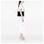 Autre Marque Saint Laurent Manhattan Schultertasche Medium aus Lackleder in Schwarz - Ansicht 5