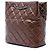Borsa Chanel Reissue 2.55 in pelle di vitello invecchiata metallizzata matelassé marrone Bronzo - vista 2