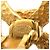 Orecchini a clip Chanel Gold CC placcati oro a goccia D'oro - vista 4
