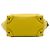 Céline Celine Mini Luggage Tote em couro de bezerro granulado amarelo - vista 3