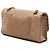 Chanel Brown Medium Quilted Iridescent Calfskin Happy Stitch Flap Braun Fleisch - Ansicht 2