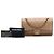 Chanel Brown Medium Quilted Iridescent Calfskin Happy Stitch Flap Braun Fleisch - Ansicht 7