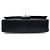Chanel Black Medium Classic Lambskin Double Flap Schwarz - Ansicht 3