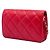 Chanel Red Medium Quilted Lambskin Golden Class Flap Vermelho - vista 2