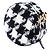 Chanel Clutch 19 Round de Tweed Blanco con Cadena y Monedero Crudo - vista 2