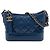 Chanel Blue Small Lambskin Gabrielle Crossbody Blau
