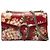 Borsa a tracolla Gucci Blooms Dionysus media in pelle di vitello rossa