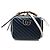 Bolsa Gucci Blue Small GG Marmont Matelassé em couro de bezerro diagonal com alça de bambou Torchon