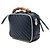 Bolsa Gucci Blue Small GG Marmont Matelassé em couro de bezerro diagonal com alça de bambou Torchon - vista 2