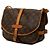Louis Vuitton Brown Monogram Saumur 25 Marron - vue 2